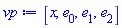 [x, e[0], e[1], e[2]]