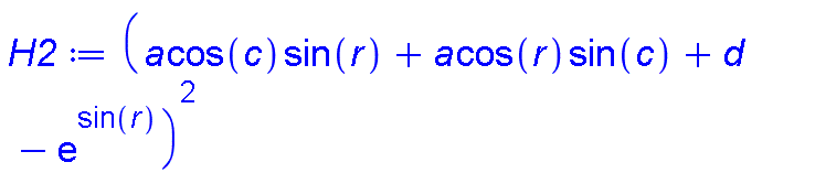 (a*cos(c)*sin(r)+a*cos(r)*sin(c)+d-exp(sin(r)))^2