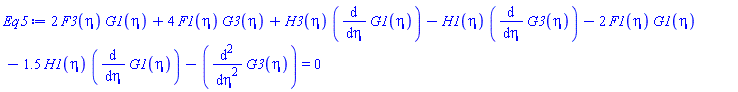 2*F3(eta)*G1(eta)+4*F1(eta)*G3(eta)+H3(eta)*(diff(G1(eta), eta))-H1(eta)*(diff(G3(eta), eta))-2*F1(eta)*G1(eta)-1.5*H1(eta)*(diff(G1(eta), eta))-(diff(diff(G3(eta), eta), eta)) = 0