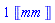 `#mo("1")`*Units:-Unit(mm)
