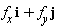 f[x]*i+f[y]*j