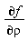 (∂f)/(∂rho)