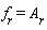 f[r] = A[r]