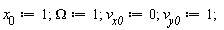 x[0] := 1;