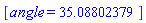 [angle = 35.08802379]