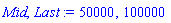 50000, 100000