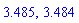 3.485, 3.484