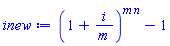 (1+i/m)^(m*n)-1