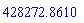 428272.8610