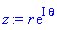 r*exp(I*theta)