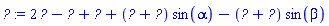 2*r__1-r__0+r__2+(r__1+r__2)*sin(alpha)-(r__1+r__2)*sin(beta)
