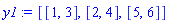 [[1, 3], [2, 4], [5, 6]]