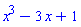 x^3-3*x+1