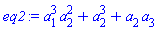 a[1]^3*a[2]^2+a[2]^3+a[2]*a[3]