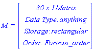 M:=?