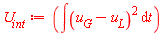 U[int] := int((u[G]-u[L])^2, t)