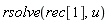 rsolve(rec[1], u)