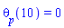 theta[p](10) = 0