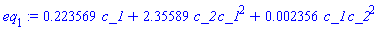 .223569*c_1+2.35589*c_2*c_1^2+0.2356e-2*c_1*c_2^2
