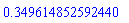 HFloat(0.3496148525924402)