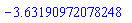 HFloat(-3.631909720782484)