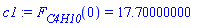 F[C4H10](0) = 17.70000000