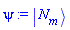 Physics:-Ket(N, m)
