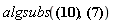 algsubs(`[Length of output exceeds limit of 1000000]` = 0, `[Length of output exceeds limit of 1000000]`)