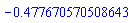 HFloat(-0.4776705705086426)