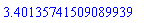3.40135741509089939