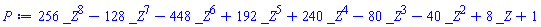 256*_Z^8-128*_Z^7-448*_Z^6+192*_Z^5+240*_Z^4-80*_Z^3-40*_Z^2+8*_Z+1