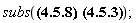 subs(E__field_(x, y, z, t) = (_i*e__x+_j*e__y+_k*e__z)*exp(I*(omega*t-Physics[Vectors][`.`](_i*k__x+_j*k__y+_k*k__z, _i*x+_j*y+_k*z))), Physics[Vectors][Divergence](varepsilon*E__field_(x, y, z, t)) = 0)