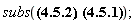 subs(D__flux_(x, y, z, t) = varepsilon*E__field_(x, y, z, t), Physics[Vectors][Divergence](D__flux_(x, y, z, t)) = 0)