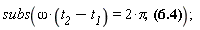 subs(omega*(t__2-t__1) = 2*Pi, omega*(t__2-t__1) = Physics[Vectors][`.`](k_, r__2_-r__1_))