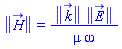 Physics:-Vectors:-Norm(H_) = Physics:-Vectors:-Norm(k_)*Physics:-Vectors:-Norm(E_)/(mu*omega)