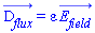 D__flux_(x, y, z, t) = varepsilon*E__field_(x, y, z, t)