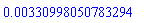 HFloat(0.003309980507832941)