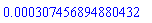 HFloat(3.074568948804323e-4)