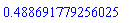 .488691779256025