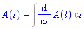 A(t) = Int(diff(A(t), t), t)
