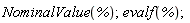 NominalValue(%);
