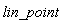 lin_point