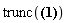 trunc(45.2365*Units:-Unit(arcdeg))