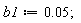 b1 := 0.5e-1;