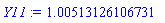 HFloat(1.005131261067313)