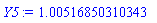 HFloat(1.0051685031034252)
