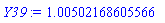 HFloat(1.0050216860556584)