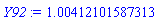 HFloat(1.0041210158731302)