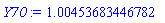 HFloat(1.0045368344678176)