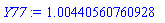 HFloat(1.0044056076092809)